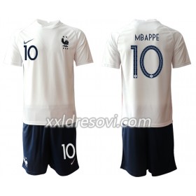 Francuska Kylian Mbappé 10 Drugi Dječji Komplet Dresovi za Nogomet Euro 2020 (+ kratke hlače)